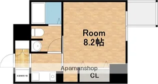 メゾン夕陽ヶ丘【8階】の間取り
