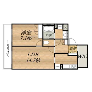 本町橋タワー【20階】の間取り