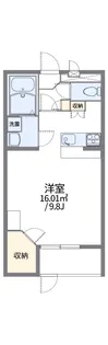 レオパレス照ヶ丘【1階】の間取り