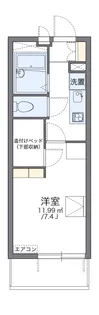 レオパレス生野Ⅲ【1階】の間取り