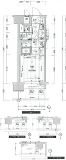 プレサンス難波元町【0205号室】の間取り