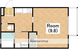 フジパレス喜連【3階】の間取り