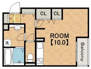ボアソルチ【1階】の間取り