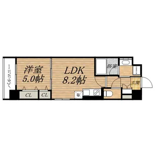 パインリッチ【3階】の間取り