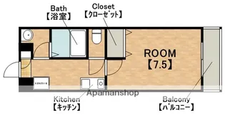 グローリー11【2階】の間取り