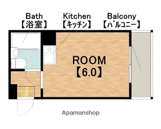グランシャトー寺田町【303号室】の間取り