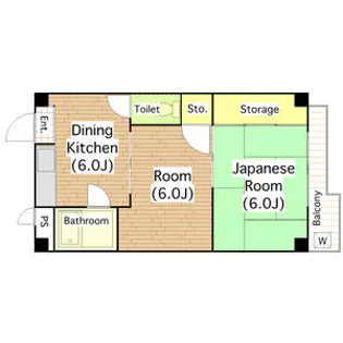メゾン・ダイコー【5階】の間取り