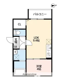 MARL天王寺東【2階】の間取り