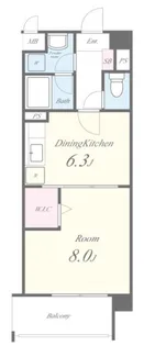 カーサベージュI【1階】の間取り