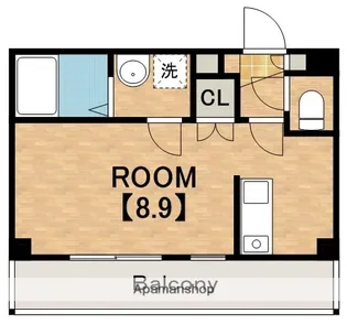 アビーコリーヌ【2階】の間取り