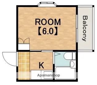 ハイム山之内【1階】の間取り