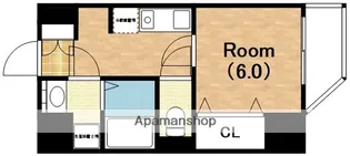 LANDGALAXY【7階】の間取り