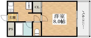 パレロイヤルビル【7階】の間取り