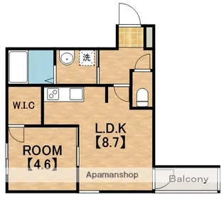 フジパレス平野背戸口【3階】の間取り