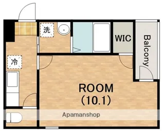フジパレス桃谷【2階】の間取り