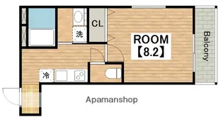 Fujipalace セ・パルティ住之江壱番館【1階】の間取り