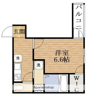 フジパレス住吉山之内【1階】の間取り