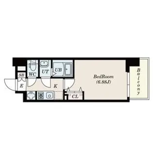 QUINTET JOTONOE(旧サムティ城東野江レジデンス)【14階】の間取り