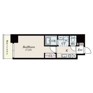 SーFORT桜川南【10階】の間取り