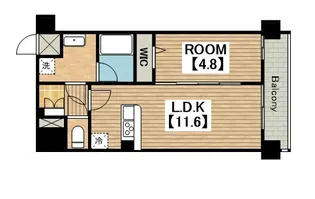 ソフィア・K【0402号室】の間取り
