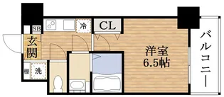 スプランディッド阿倍野【12階】の間取り