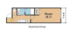 フジパレス長原駅西Ⅴ番館【102号室】の間取り