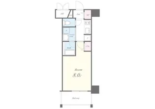 セイワパレス深江橋駅前【4階】の間取り