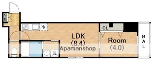 ホークシーム【3階】の間取り