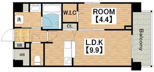 Sunny Place【3階】の間取り
