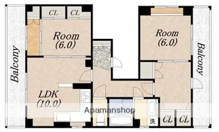 ハイム整優【501号室】の間取り