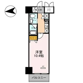 フェニックスレジデンス堺東【0213号室】の間取り