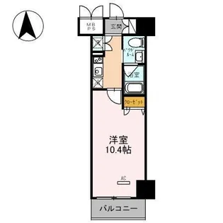 フェニックスレジデンス堺東【0308号室】の間取り