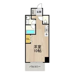 レジデンス釣鐘【701号室】の間取り