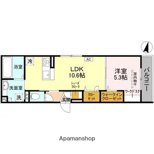レクタス【2階】の間取り