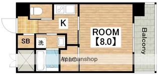 CREST TAPP 天王寺EAST【202号室】の間取り