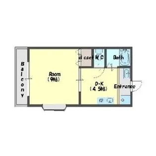 大仙パークハウス【2階】の間取り