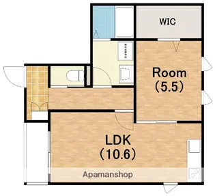 ヘーベルメゾン我孫子【2階】の間取り