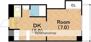 ハイツシャレード西館【3階】の間取り