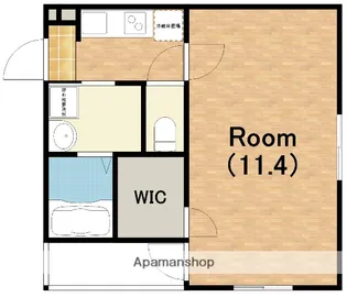 フジパレス山之内【2階】の間取り
