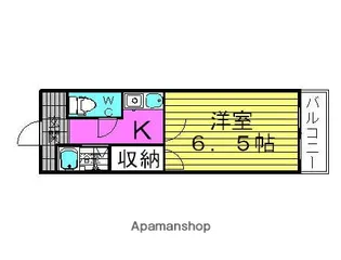 大阪府大阪市北区本庄東3丁目【マンション】の間取り