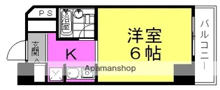 スペランツア出雲天満橋【4階】の間取り