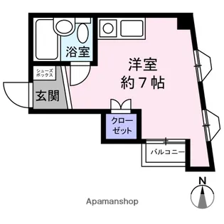 大阪府大阪市北区長柄中2丁目【マンション】の間取り