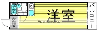 豊崎パークハイツ【5階】の間取り