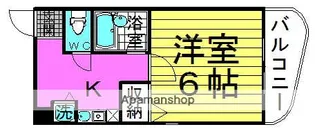 大阪府大阪市福島区福島4丁目【マンション】の間取り