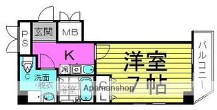 アリバ豊崎【4階】の間取り