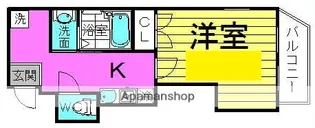 アリバ豊崎【3階】の間取り