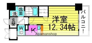 エスリード福島リバーフロント【5階】の間取り