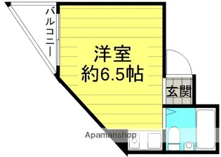 大阪府大阪市北区大淀中3丁目【マンション】の間取り