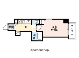 大阪府大阪市北区西天満6丁目【マンション】の間取り