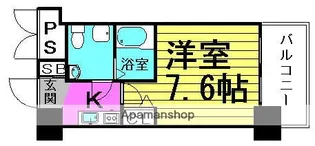 大阪府大阪市北区天神橋3丁目【マンション】の間取り